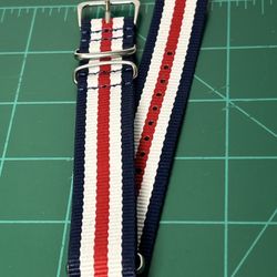 Red White & Blue Watchband - Brand New Unused 
