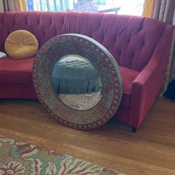 Large Howard Elliott Mirror 