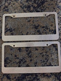 NEW BLING LICENSE PLATES