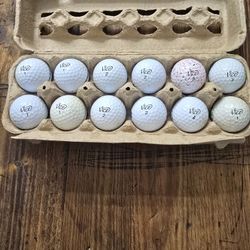 Various Golfballs