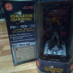 Vintage Joker Fine Pewter Figure Toy Collectible 