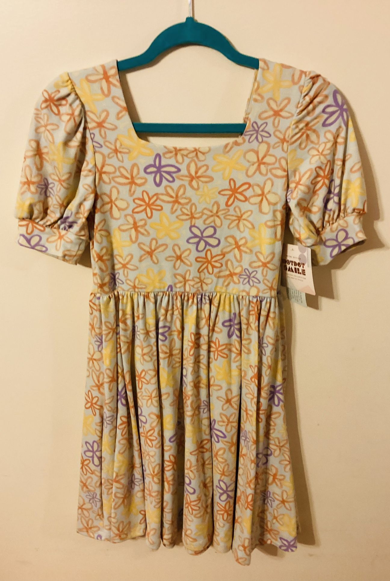 Dot Dot Smile Dress, Size 11, Floral Print, Limited Edition 