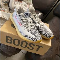 Yeezy 350 v2 zebra size 12