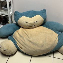 Pokemon Snorlax Bean Bag GIANT XL Plush Chair Gamestop officially licensed