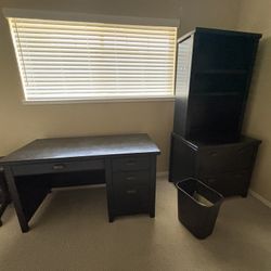 Black Office Suite Set