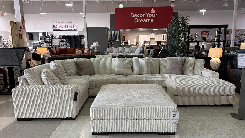 Color Options Luxury Extra Fluffy Corduroy Sectional Couch Set 🌟Extra Discount Code RSG
🔥🔥 Mention OfferUp for this Special Price!!