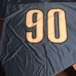 Detroit Lions jersey #90 XL size Worn a couple times
