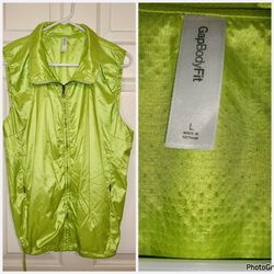 Women's Lime Green Vest (Sz: L)