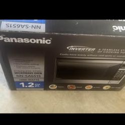 Panasonic stainless steel microwave oven