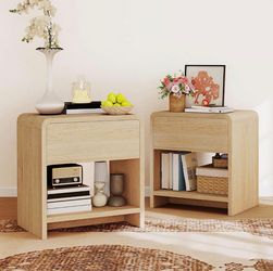 New Unassembled Pair of Nightstands