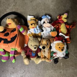 Vintage Disney Stuffed Animals 