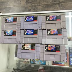 Megaman X $45 X2 $160 Megaman 7 $230-$350 Each Gamehogs 11am-7pm