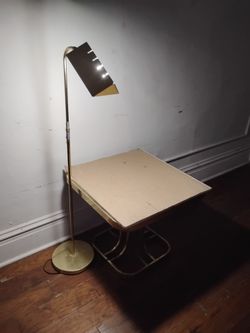 Lamp,and coffee table