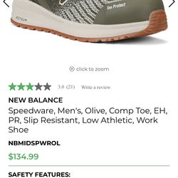 Men’s Composite Toe shoes