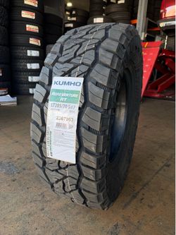 LT285/70/17 KUMHO RT 4 NEW TIRES INSTALLED ✅ INSTALADAS ✅ 🔥