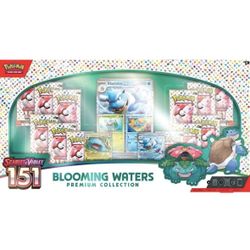 Pokemon Scarlet & Violet 151 Blooming Waters Premium Collection Box Sealed