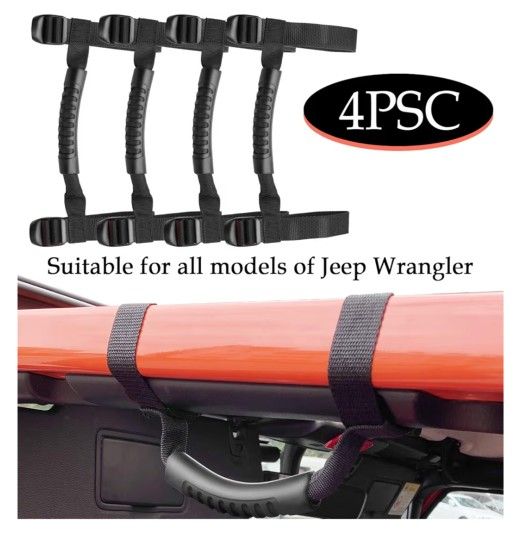 NEW 4 Jeep Wrangler Grab Handles