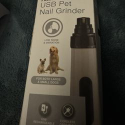 Pet Nail Grinder USB