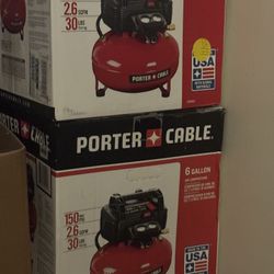Air Compressor 6 Gallon Porter Cable