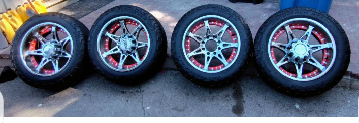 MOTO METAL WHEELS/COOPER TIRES