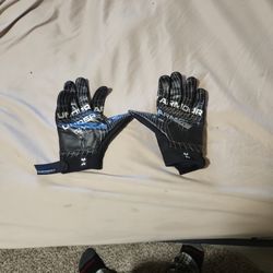 Underarmor Combat Football Gloves