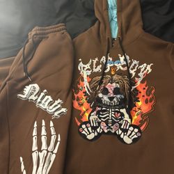 Fat Guap Brown Sweatsuit