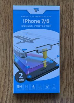 BRAND NEW IPHONE 7/8 Screen Protector 2pk.