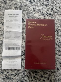 Authentic Baccarat Rouge 540 – New & Sealed – Receipt