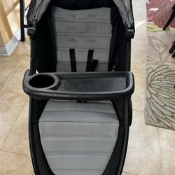 Baby Jogger City Mini GT2 All-Terrain Travel System, Includes City GO 2 Infant Car Seat, Opulent Black