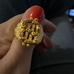 Great 14K Gold Plated No Fade Ring 