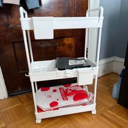 3 Tier Storage Rolling Cart