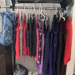 Updated Snow Bibs Pants Jacket Boots For Kids