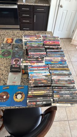 100+ DVDs, VHS & Hip-Hop CDs – Disney, Pokémon, Wu-Tang, 2Pac & More