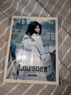 LOWRIDER MAGAZINE Original First Edition 1977 Reprint 1ST ISSUE RARE