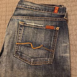 7 For All Man Kind Womens Jeans Size 32 Bootcut