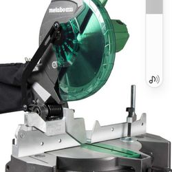 METABO 10 INCH COMPOUND MITER SAW .