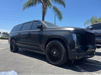 Forgiato Trimestre-M Gloss Black 24x10 6x139.7 +25 Wheels | Premium Wheel Set