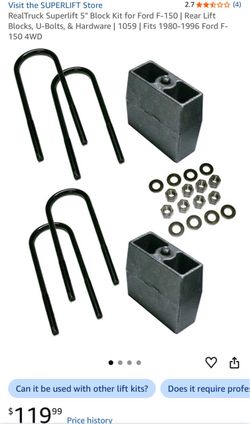 4" Block Kit For Ford F-150 |