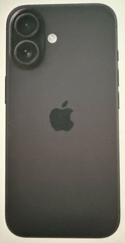 Brand new iPhone 16 Black 128gb Unopened by