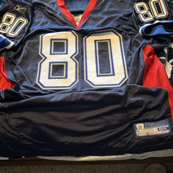 Buffalo Bills Eric Moulds On Field Home Jersey Size 54 Xxl Reebok