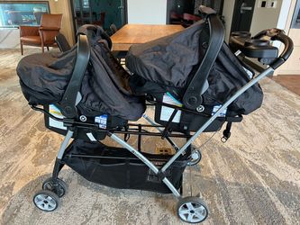 Double Car Seat Stroller
