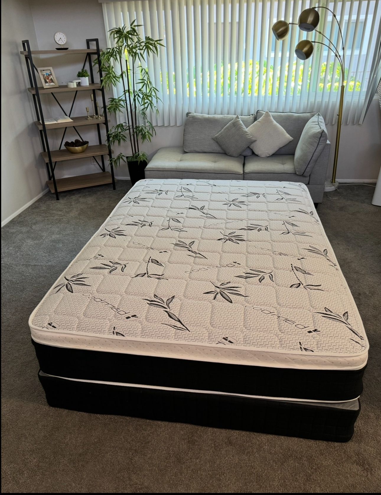 Full Size Mattress Only Bamboo Pillowtop