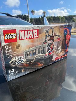 Marvel Spider-Man vs. Doc Ock Subway Train Scene Lego set NEW!