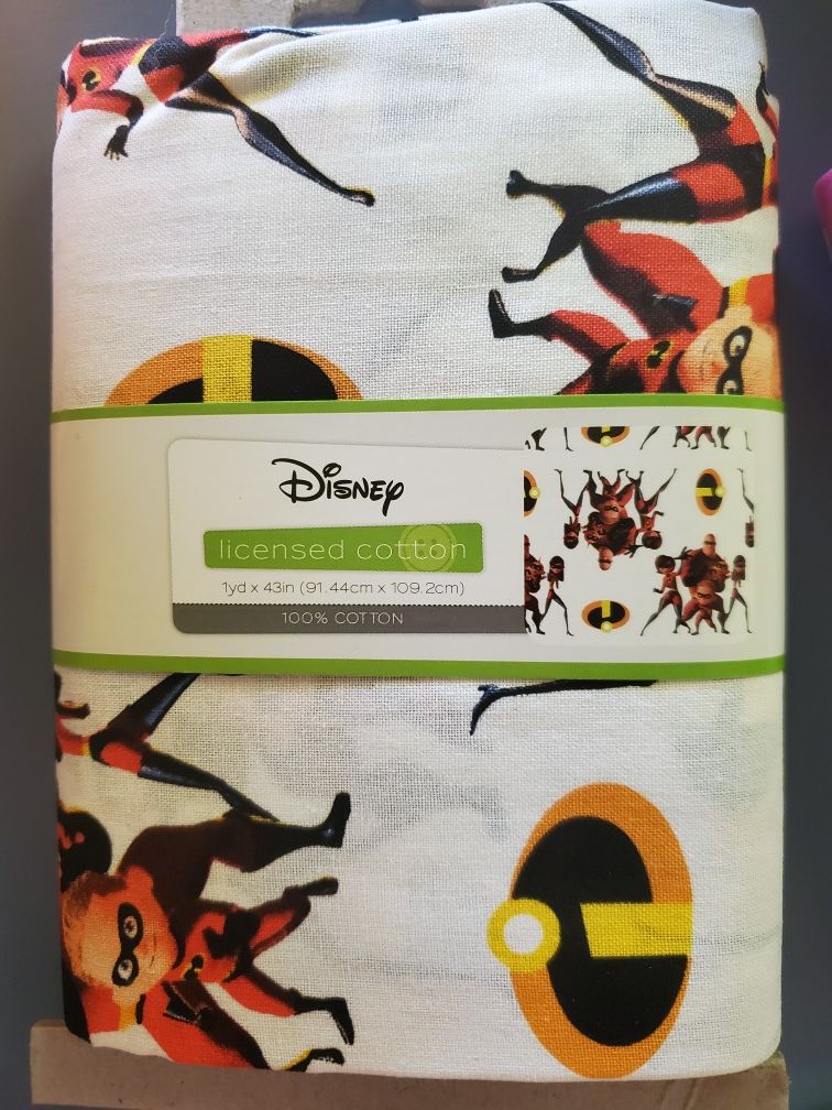 Incredibles fabric