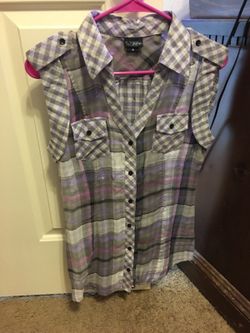 Cute Button Up Tunic