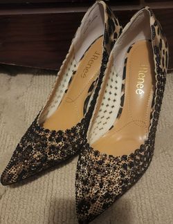 J. Renee Leopard Heels