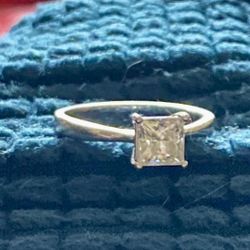 Moissonite Engagement Ring 