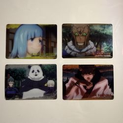 Jujustsu Kaisen Collectible Cards