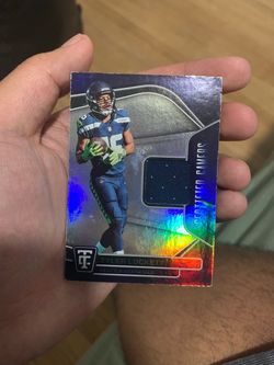 Tyler Lockett Panini Titanium Certified Gamers Relic Card