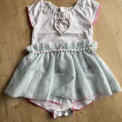 Billieblush Baby Girl Tulle Dress Size 9 Months / 71 cm